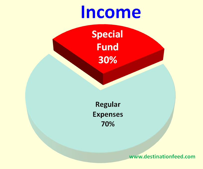 Four Secrets You Want To Know In Setting Aside 30% or More Of Your Income For Special Fund