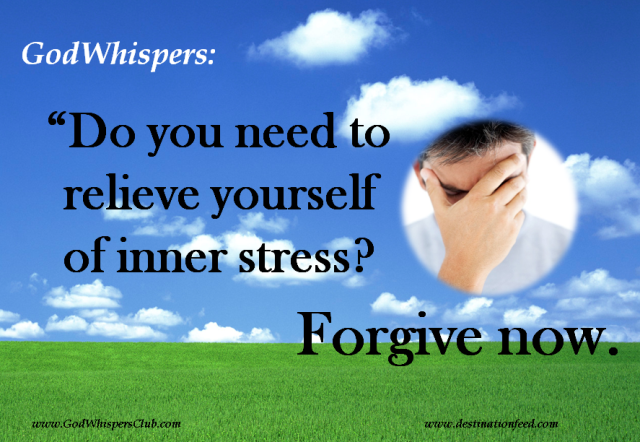 Quote for the Day: Relieve Yourself of Inner Stress
