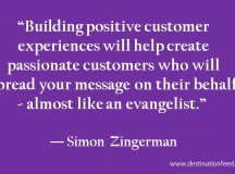 Quote for the Day: Build passionate customers