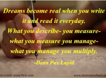 Quote for the Day: What you manage, you multiply