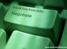 Respite from debt via negotiation