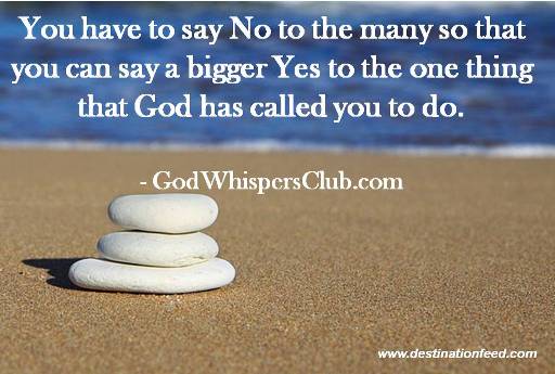 Quote for the Day: Saying a bigger Yes