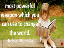 Quote for the Day: Education is the most powerful